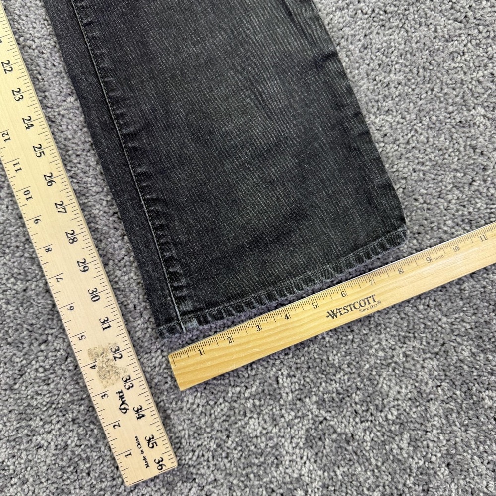 Polo Jeans Co Ralph Lauren Jeans Womens 10x34 Gray Kelly Straight Stretch Denim - Picture 5 of 7